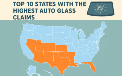 Top 10 States with the Highest Auto Glass Claims, and Why It Happens