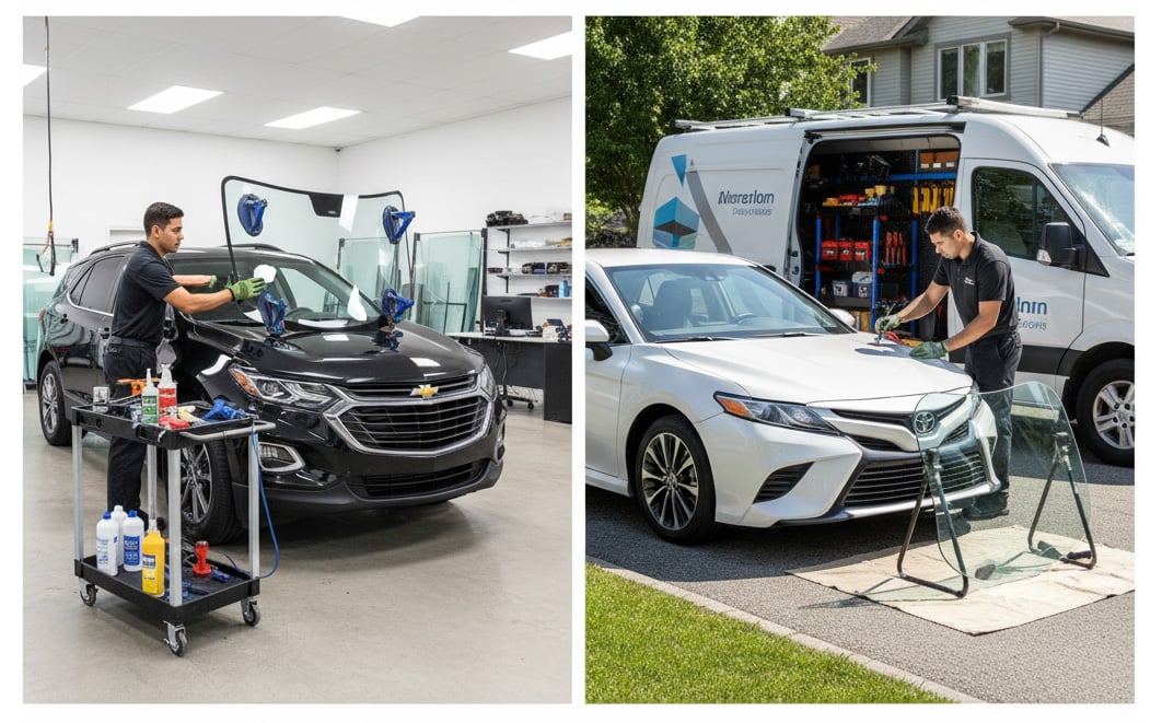 Mobile vs. In-Shop Windshield Replacement: Which Is Better for You?