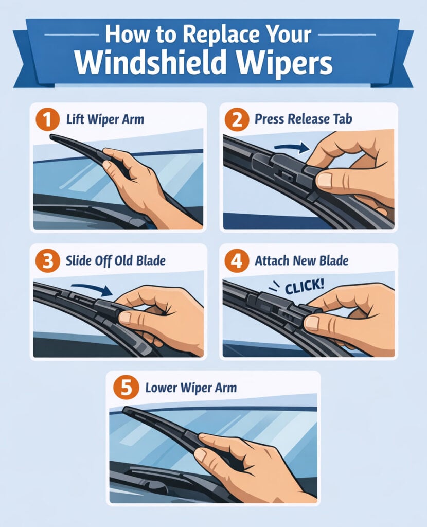 Step-by-Step Guide to Replacing Your Wipers