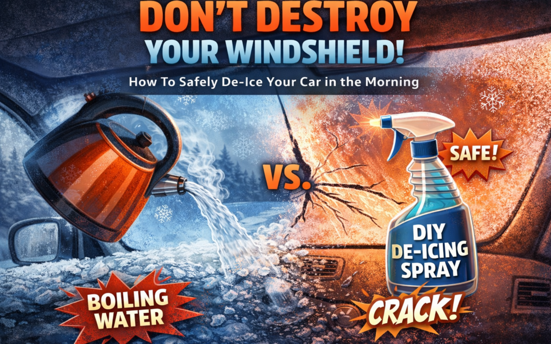 How to De-Ice Your Car Without Breaking the Glass (Hint: Put Down the Boiling Water)